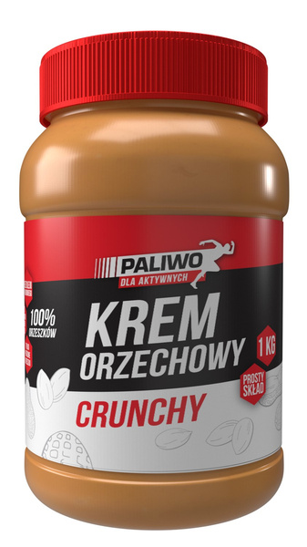 Krem orzechowy crunchy 1 kg - Paliwo Dla Aktywnych