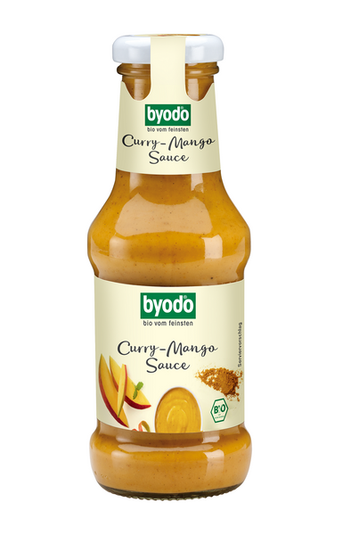 Sos mango curry bezglutenowy 250 ml - Byodo (EKO)