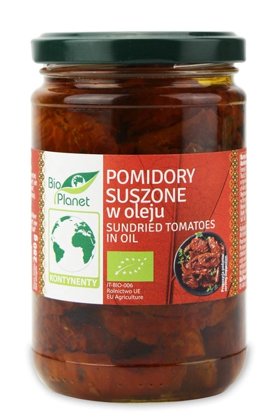 Pomidory Suszone W Oleju Bio 280 G  -  BIO PLANET