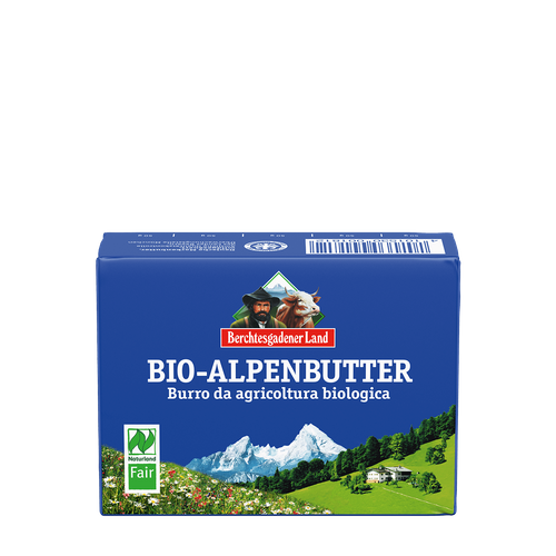 Masło alpejskie (82 %) 250 g - Berchtesgadener Land (BIO)