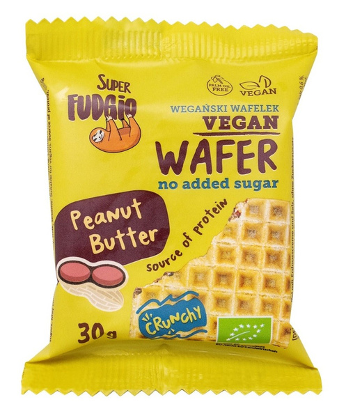 Wafelek z kremem arachidowym i solą bez dodatku cukru 30 g - Me Gusto (EKO)