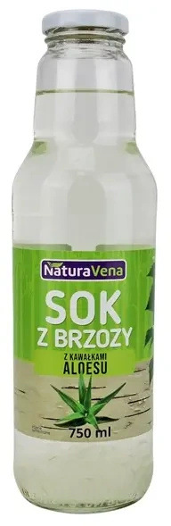Sok z brzozy z aloesem 750 ml - NaturaVena