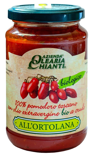 Sos pomidorowy z toskańskich pomidorów z warzywami bezglutenowy 340 g - Azienda Olearia Chianti (EKO)