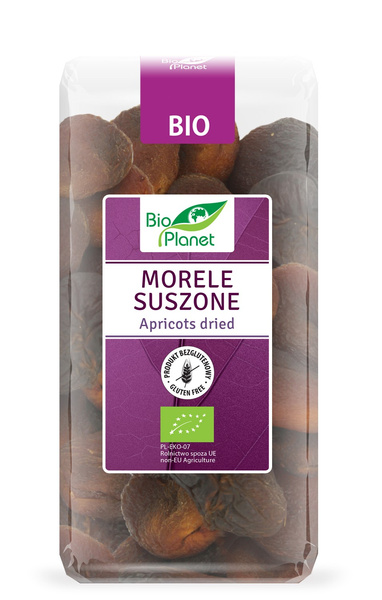 Morele suszone 400 g - Bio Planet (EKO) (Krótka data 30.11.2025)