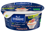 Jogurt kremowy brzoskwinia marakuja 3,8 % 150 g - Sobbeke (EKO)