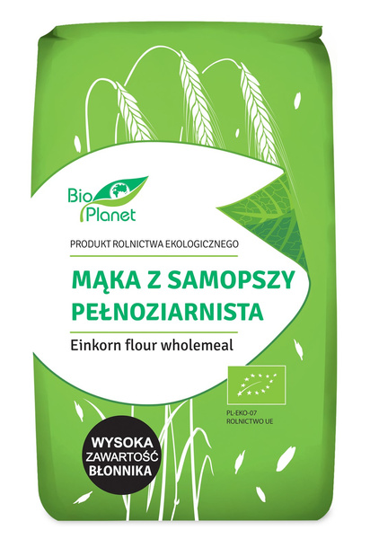 Mąka z Samopszy Pełnoziarnista 500g - Bio Planet EKO