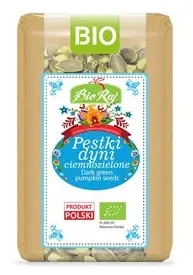 Pestki dyni ciemnozielone uprawiane w europie 300 g - Bio Raj (EKO)