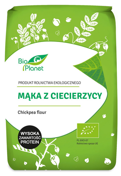 Mąka z ciecierzycy 800 g - Bio Planet (BIO)