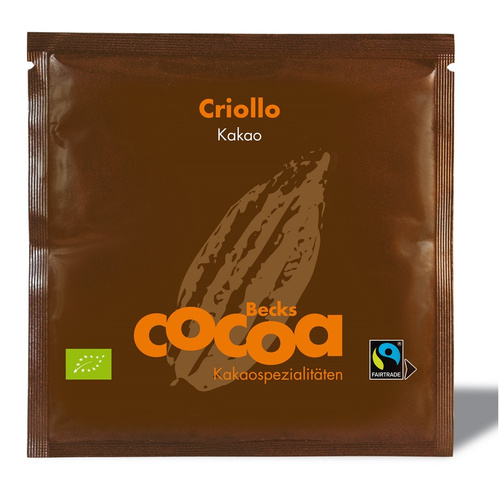 Kakao Criollo W Proszku Fair Trade Bezglutenowe Bio 20 G - Becks Cocoa