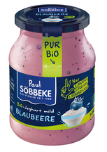 JOGURT KREMOWY JAGODOWY (3,8 % TŁUSZCZU W MLEKU) BIO 500 g (SŁOIK) - SOBBEKE