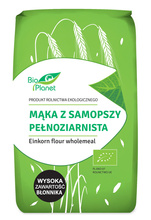 Mąka z samopszy pełnoziarnista 500 g - Bio Planet (BIO)