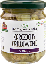 Karczochy grillowane z oliwą z oliwek extra virgin 190 g - Bio Organica Italia (BIO)