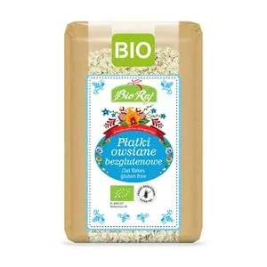 Płatki owsiane bezglutenowe polska 350 g - Bio Raj (EKO)