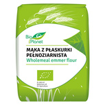 Mąka z płaskurki pełnoziarnista 1 kg - Bio Planet (EKO)