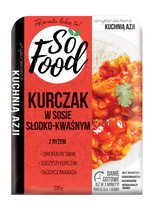 Kurczak Z Ryżem W Sosie Słodko - Kwaśnym 330 G - So Food