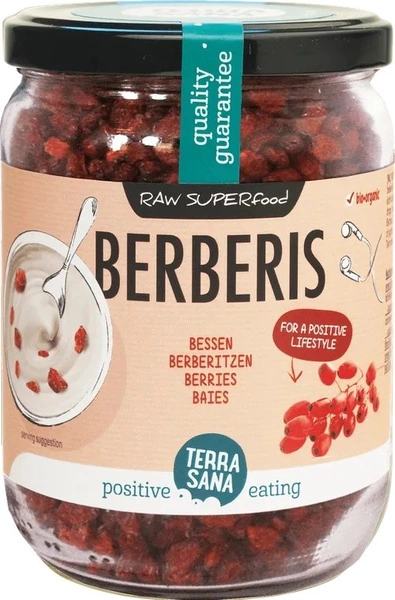 Berberys Owoce Suszone Bio 140 G  -  TERRASANA