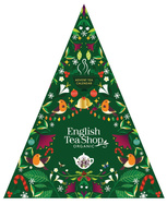 Kalendarz adwentowy piramidki green trangular 13 smaków 25 szt. 50 g - English Tea Shop (EKO)