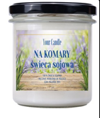 Świeca sojowa na komary 150 ml - Your Candle