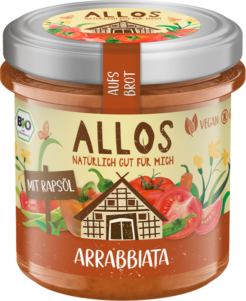 Pasta Kremowa Arrabbiata Bezglutenowa 140g - Allos