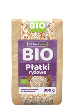 Płatki Ryżowe Bio 300 G  -  NATURAVENA