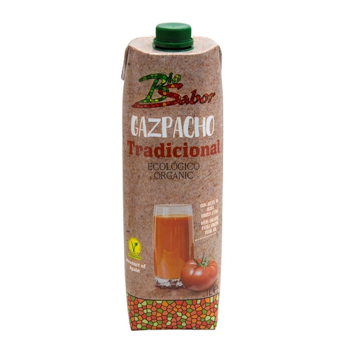 Gazpacho (Hiszpańska Zupa Warzywna) Bio 1 L  -  BIOSABOR