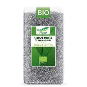 Soczewica czarna beluga 500 g - Bio Planet (EKO)