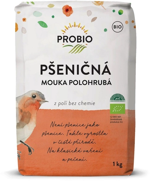 Mąka Pszenna Krupczatka Typ 450 Bio 1 Kg - Probio