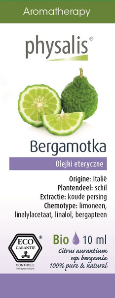 Olejek eteryczny bergamotka 10 ml - Physalis