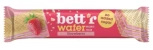 Wafelek z kremem orzechowo truskawkowym bez dodatku cukru 30 g - Bett'r (EKO)