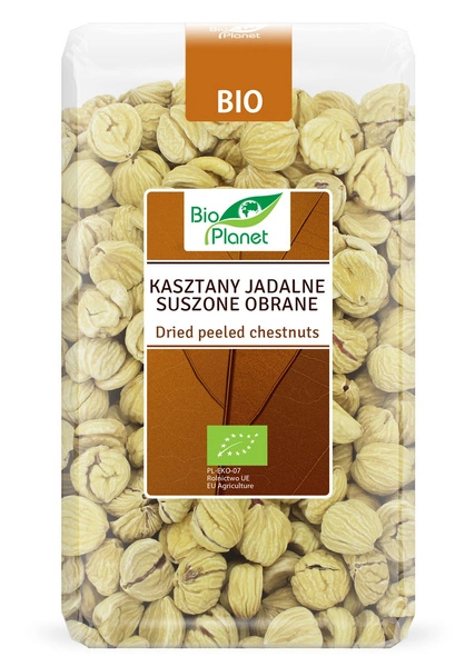 Kasztany Jadalne Suszone Obrane Bio 1 Kg  -  BIO PLANET