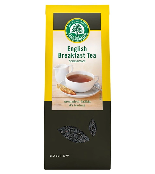 Herbata English Breakfast Liściasta Bio 100 G  -  LEBENSBAUM