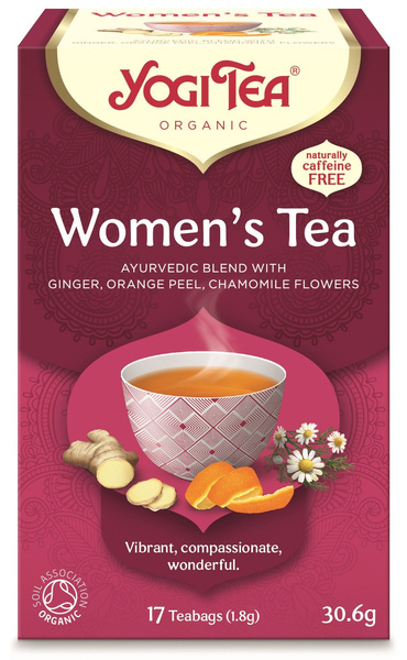 Herbatka dla kobiet women's tea 17 szt. 30,6 g - Yogi Tea (EKO)