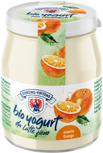 Jogurt pomarańczowy z mleka siennego bezglutenowy 150 g - Sterzing-Vipiteno (BIO)