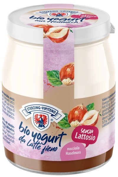 Jogurt orzechowy z mleka siennego bezglutenowy 150 g - Sterzing-Vipiteno (EKO)