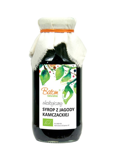 Syrop z jagody kamczackiej 330 ml - Batom (EKO)