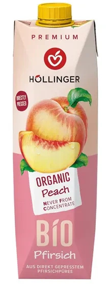 Nektar brzoskwiniowy 1 l - Hollinger (EKO)