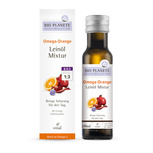 Omega orange mieszanka z olejem lnianym pyłek kwiatowy pomarańcza 100 ml - Bio Planete (EKO)