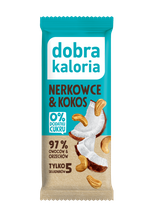 Baton daktylowy nerkowce kokos 35 g - Dobra Kaloria