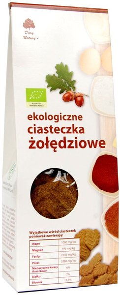 Ciastka żołędziowe 100 g - Dary Natury (EKO)