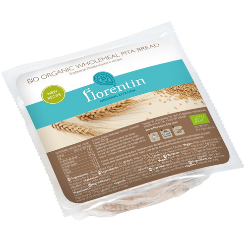 CHLEB BRĄZOWY PITA BIO 280 g - FLORENTIN