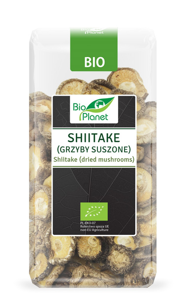 Shiitake (grzyby suszone) 50 g - Bio Planet  (BIO)