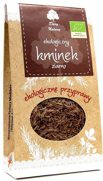 Kminek ziarno 60 g - Dary Natury (BIO)