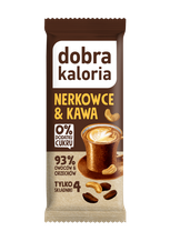 Baton daktylowy nerkowce kawa 35 g - Dobra Kaloria