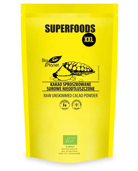 Kakao sproszkowane surowe 400 g - Bio Planet (EKO)