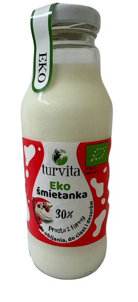 Śmietanka 30 % 300 ml - Turvita (EKO)