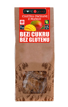 Ciastka Owsiane Z Mango Bez Dodatku Cukru Bezglutenowe 150 G - Pure&Good