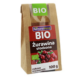 Żurawina Suszona z Cukrem Trzcinowym 100g - NaturaVena