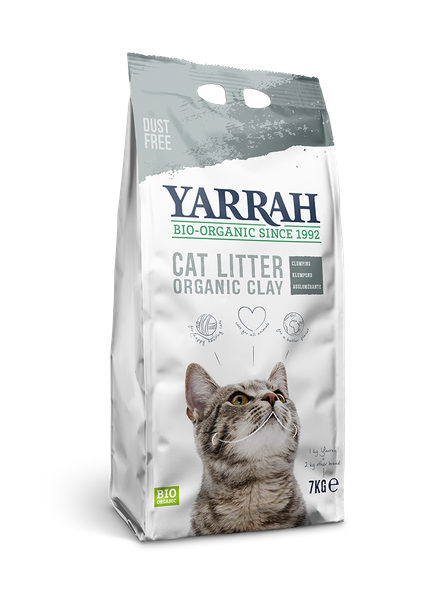 Źwirek dla kota zbrylający z glinki 7 kg - Yarrah