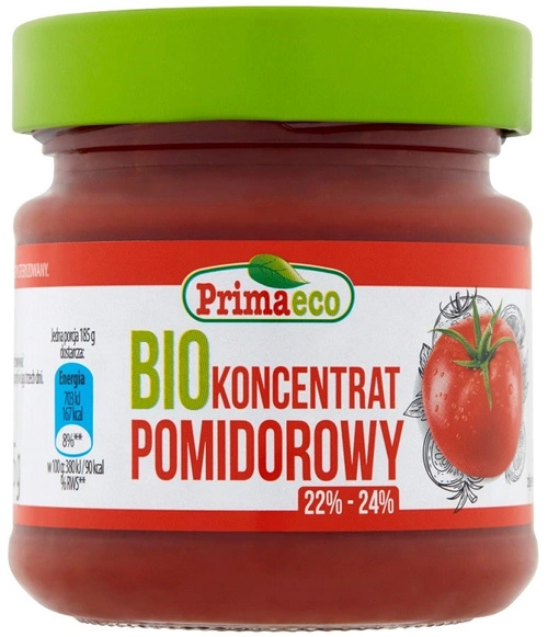 Koncentrat Pomidorowy 185g - Primaeco