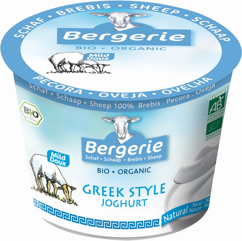 OWCZY JOGURT TYPU GRECKIEGO BIO 250 g - BERGERIE